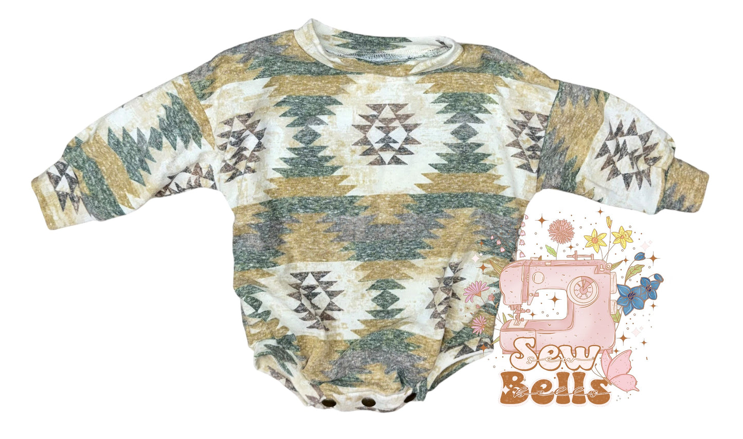 6-9 sweater romper with snaps