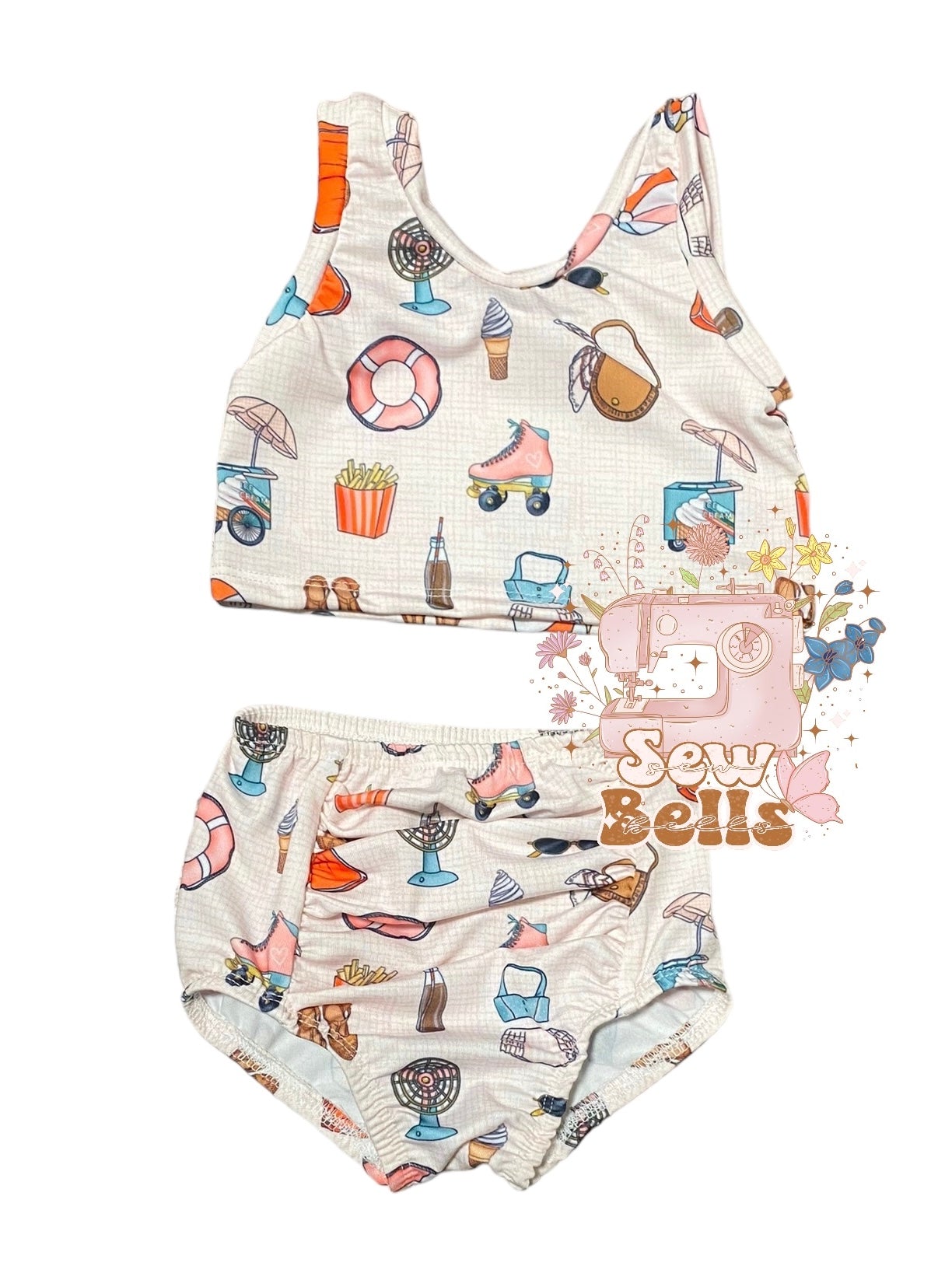 Two piece swim