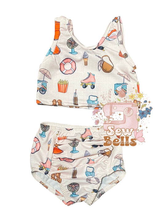 3-6 Two piece swim